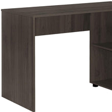 Load image into Gallery viewer, 46" Brown Wood L Shape Computer Desk

