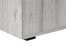 Load image into Gallery viewer, 47" Gray and Black Wood and Metal Sled Computer Desk
