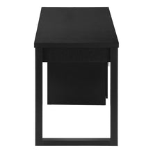 Load image into Gallery viewer, 47" Black Computer Desk With Three Drawers
