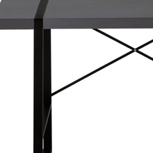 Load image into Gallery viewer, 49" Gray and Black Computer Desk
