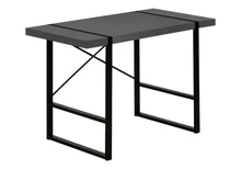 Load image into Gallery viewer, 49" Gray and Black Computer Desk
