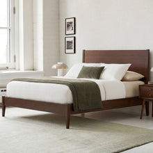 Load image into Gallery viewer, Modern Sled Platform Bed Frame With Slats
