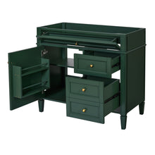 Load image into Gallery viewer, Bathroom Vanity With 2 Drawers And Tip-Out Drawer, Storage Cabinet
