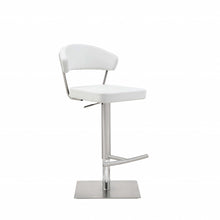 Load image into Gallery viewer, Bar Chair - White / Silver
