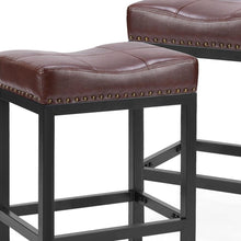 Load image into Gallery viewer, Tufted Club Chair (Set of 2) - Black / Brown
