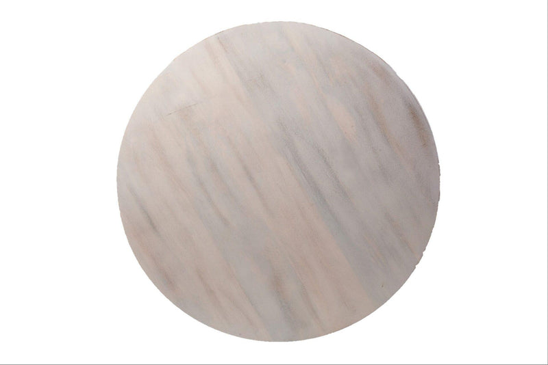 Round Drum Coffee Table (745557) - White