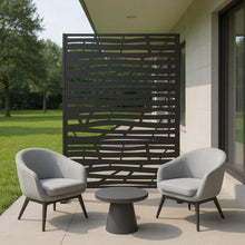 Load image into Gallery viewer, Three Panel Screen Room Divider (720025) - Black
