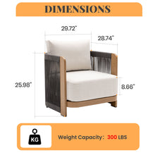 Load image into Gallery viewer, Outdoor Armchair For Garden
