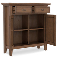 Load image into Gallery viewer, Redmond - Entryway Cabinet With Adjustable Shelves And Drawers - Brown
