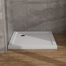 Load image into Gallery viewer, In Corner Drain Shower Base
