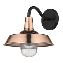 Load image into Gallery viewer, Shiny Shallow Plate Shape Wall Light - Cooper
