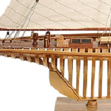 Load image into Gallery viewer, Hand Painted Boat (402004) - Brown
