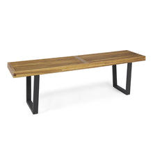 Load image into Gallery viewer, Intrinsic - Outdoor Dining Bench With Slat Top
