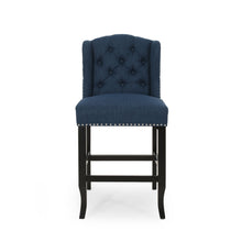 Load image into Gallery viewer, Vienna - Fabric Tufted Counter Stool With Nailhead Accents (Set of 2)
