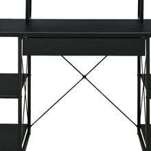 Load image into Gallery viewer, 47" Black Computer Desk
