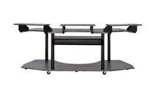 Load image into Gallery viewer, 83" Black Music Recording Studio Desk
