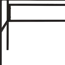 Load image into Gallery viewer, 42" White and Black Writing Desk
