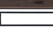 Load image into Gallery viewer, 42" Brown and Black Writing Desk
