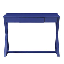 Load image into Gallery viewer, 42" Blue Writing Desk
