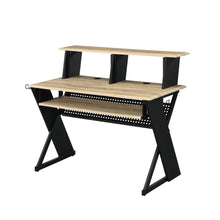 Load image into Gallery viewer, 47" Natural and Black Music Desk
