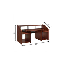Load image into Gallery viewer, 71" Brown Music Desk
