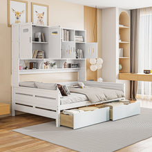 Load image into Gallery viewer, Daybed With All-In-One Cabinet And Shelf
