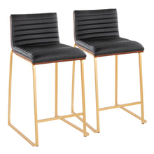 Load image into Gallery viewer, Mason Mara - Contemporary Design Fixed Height Counter Stool (Set of 2)
