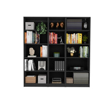Load image into Gallery viewer, Five Tier Bookcase (546346) - Black
