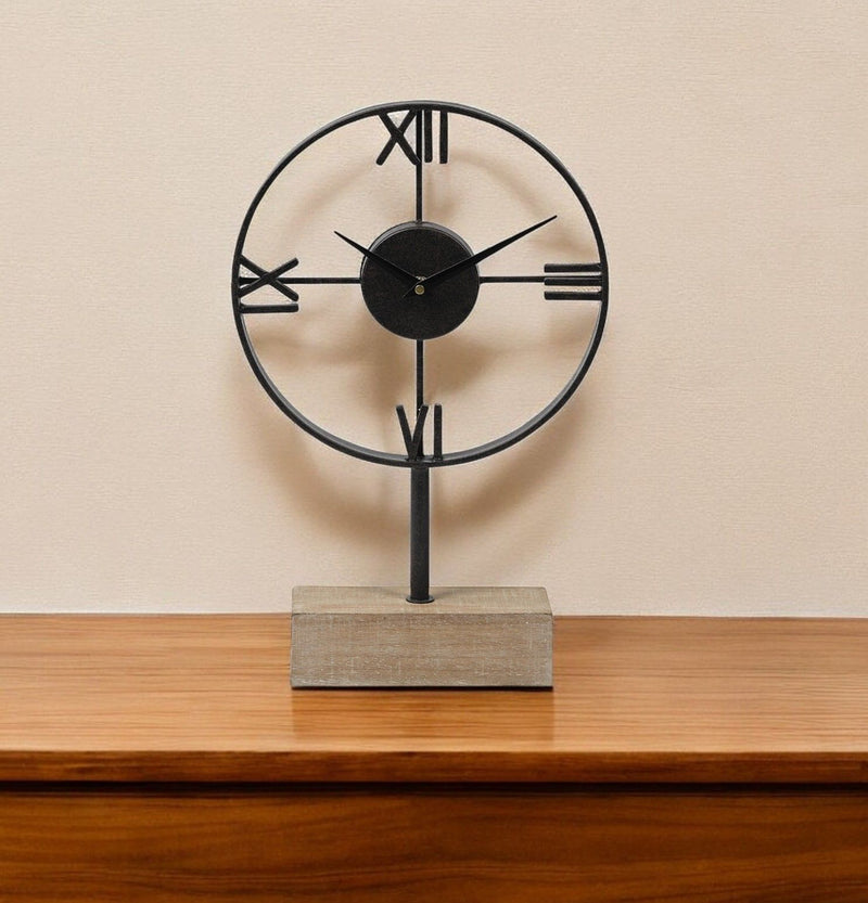 Table Clock (376228) - Black