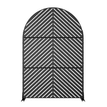 Load image into Gallery viewer, Three Panel Screen Room Divider (720155) - Black
