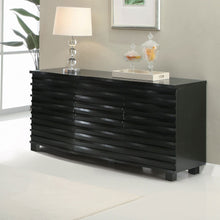 Load image into Gallery viewer, Monette - 3 Drawer Server Sideboard - Black
