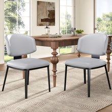 Load image into Gallery viewer, Modern Upholstered Dining Chairs (Set of 2)
