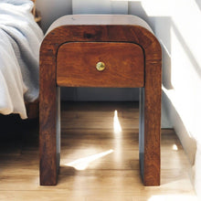 Load image into Gallery viewer, Mini Darcy - Nightstand With Curved Edges
