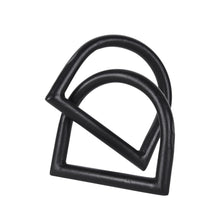 Load image into Gallery viewer, Modern Abstract Tabletop Sculpture (608706) - Black
