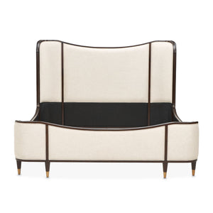 Camellia Field - Upholstered Panel Bed