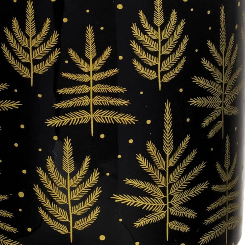 Pot Planters (Set of 2) - Black / Gold