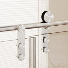 Load image into Gallery viewer, Frameless Single Sliding Shower Doors With Towel Rail &amp; Handle
