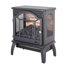 Load image into Gallery viewer, 3D Flame Electric Infrared Quartz Fireplace Stove With Remote Control
