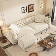 Load image into Gallery viewer, 3-In-1 Convertible Sleeper Sofa
