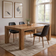 Load image into Gallery viewer, 75" Solid Wood Dining Table - Brown
