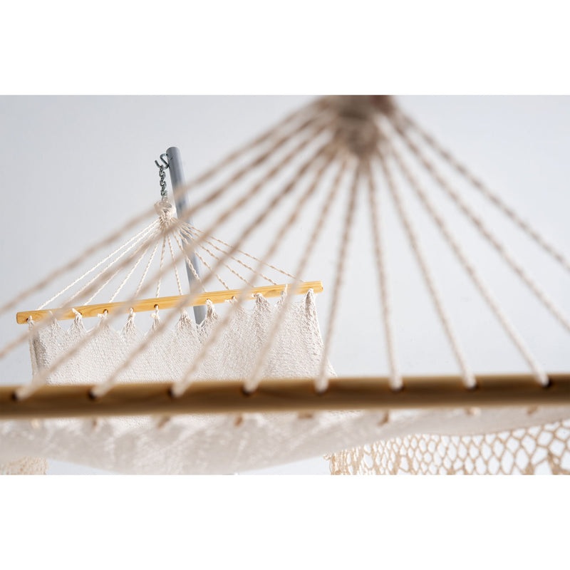 Single Spreader Bar Hammock - Off White