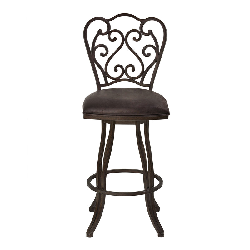 Swivel Bar Height Bar Chair - Espresso