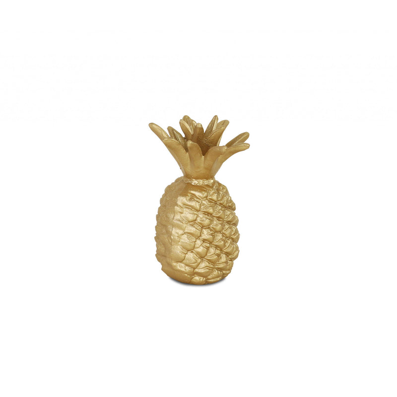 Pineapple Hand Painted Sculpture (483228) - Gold