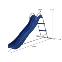 Load image into Gallery viewer, Xsl002 - Slide Indoor Freestanding Playground Equipment - Blue
