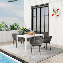 Load image into Gallery viewer, 4 Pack Lounge Chair Set With Long Table
