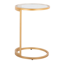 Load image into Gallery viewer, Zenn - Round End Table With Stylish Design
