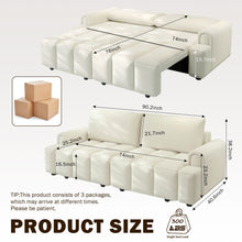 Load image into Gallery viewer, 4 Seater Modern Couch With Seats Storage
