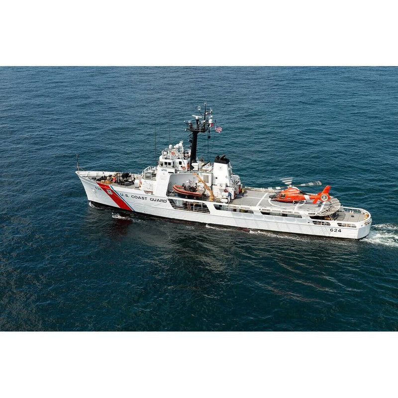 Hand Painted Model Boat (624406) - White