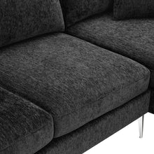 Load image into Gallery viewer, [VIDEO provided] [New]84 &quot; Convertible Sectional Sofa, Modern Chenille L-Shaped Sofa Couch with Reversible Chaise Lounge, Fit for Living Room, Apartment(2 Pillows)
