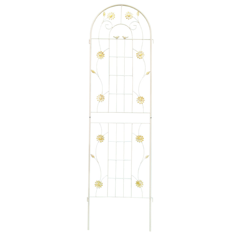 Metal Garden Trellis Rustproof Trellis For Climbing Plant Outdoor Flower Support